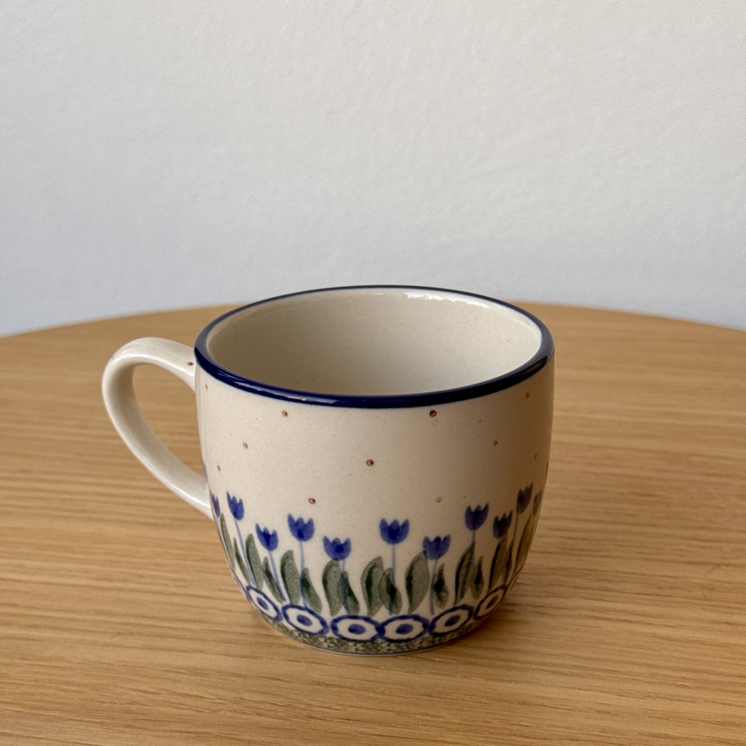 Kubek ceramiczny (C91) - 170 ml - 490AX Tulipany - obrazek 2
