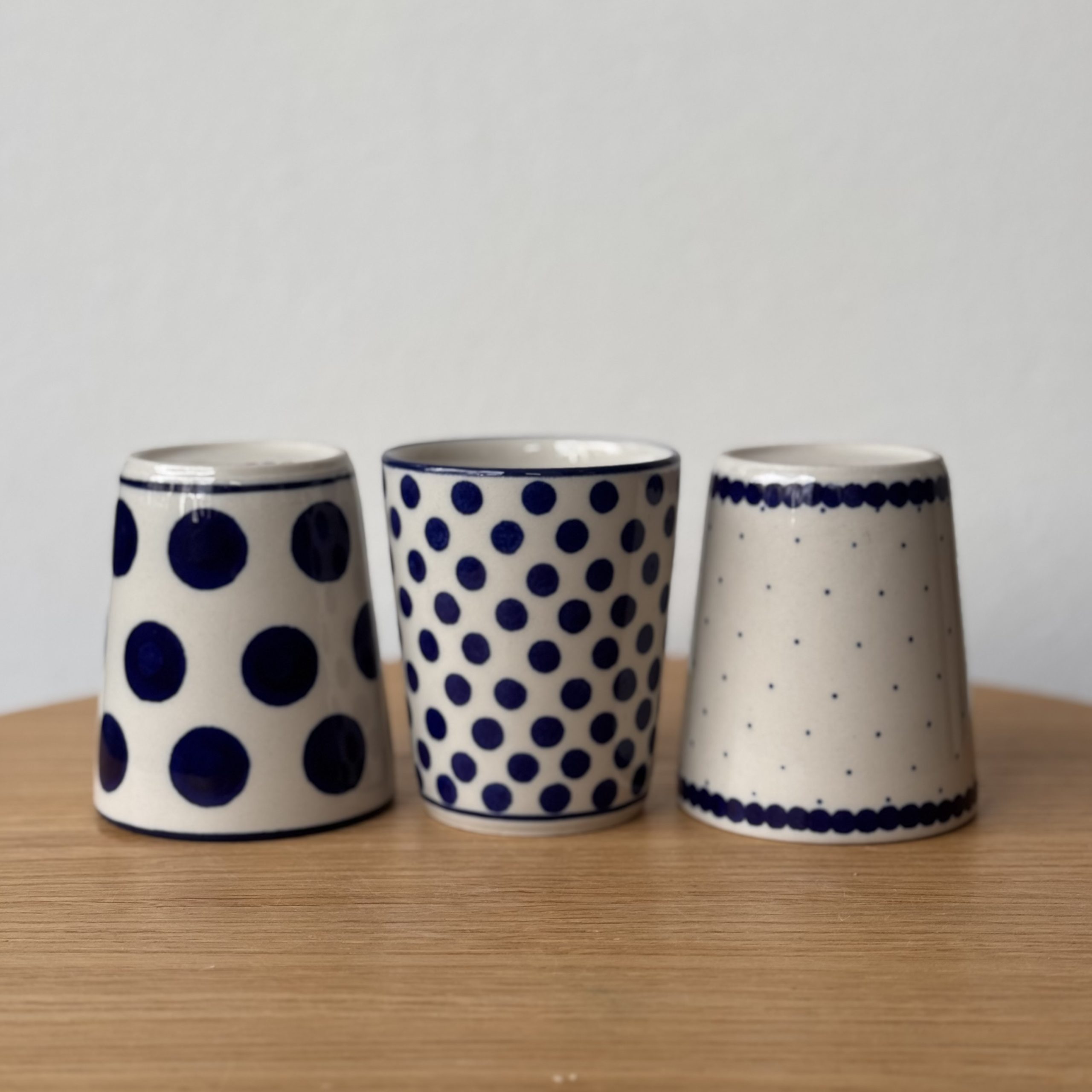 Kubek ceramiczny (E83) - 200 ml - 61X Kropki - obrazek 5