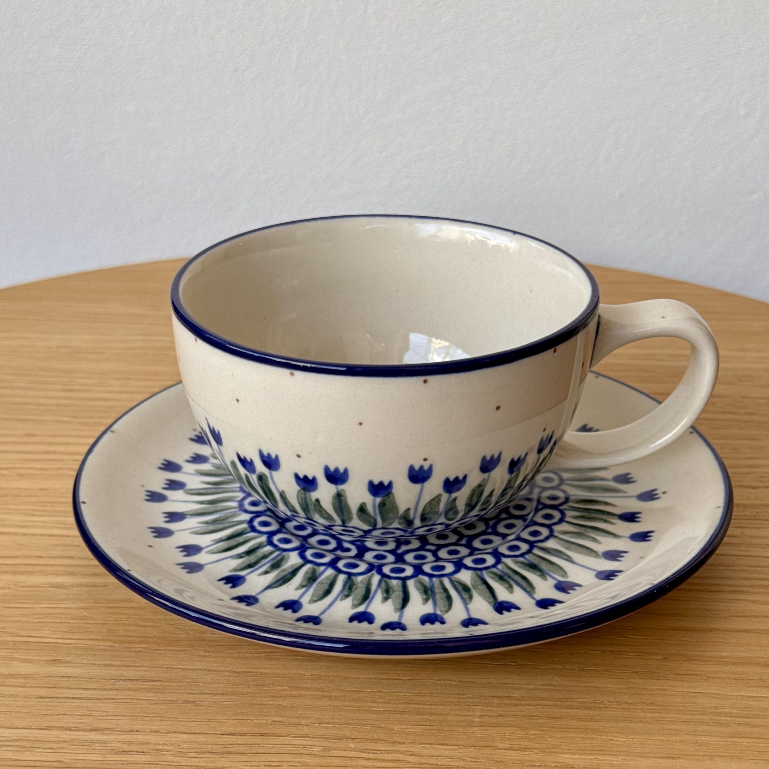 Filiżanka ze spodkiem (B99+G89) - 260 ml - 490AX Tulipany - obrazek 2