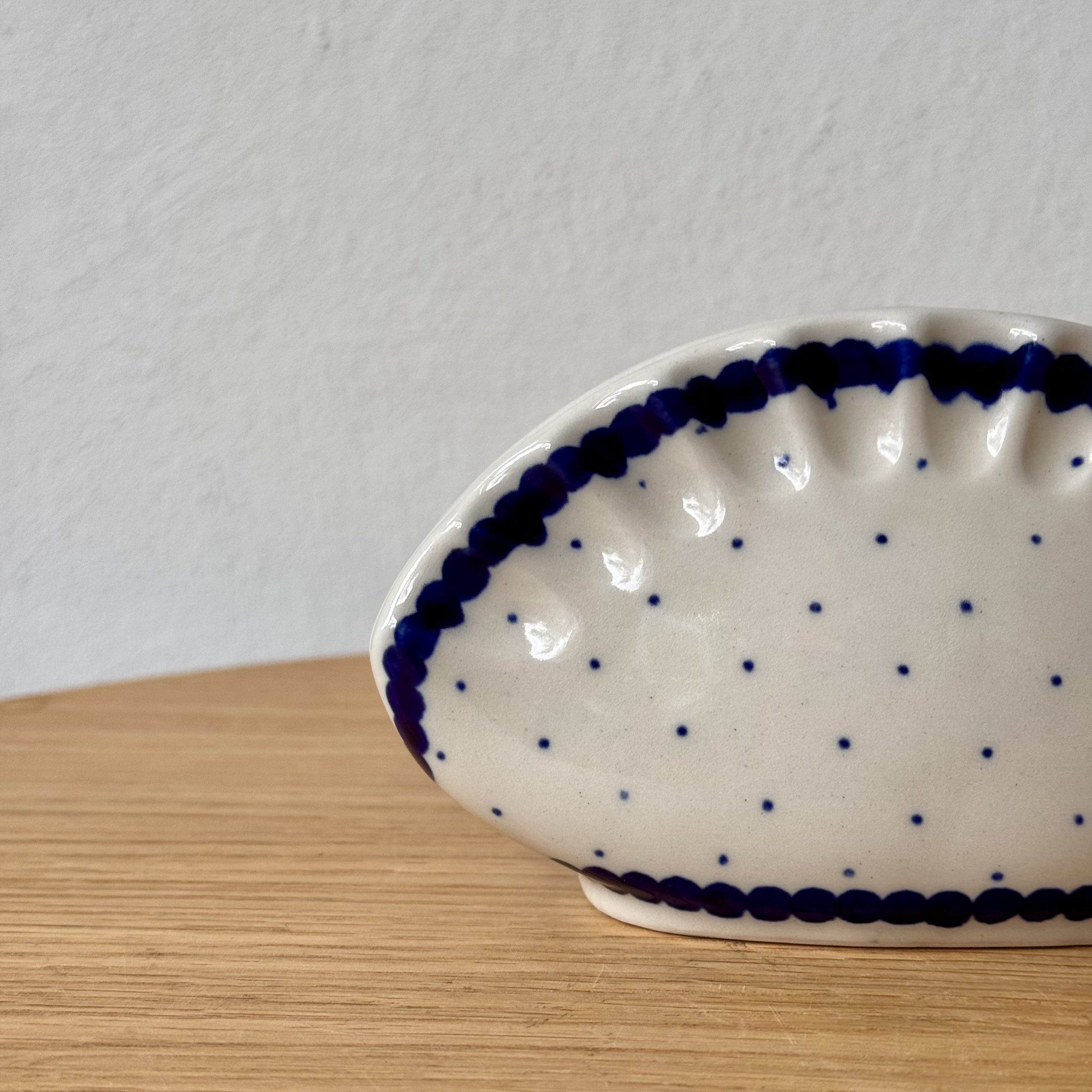 Serwetnik (133) -14cmx8cmx5cm- 61A Mini kropka niebieska - obrazek 3