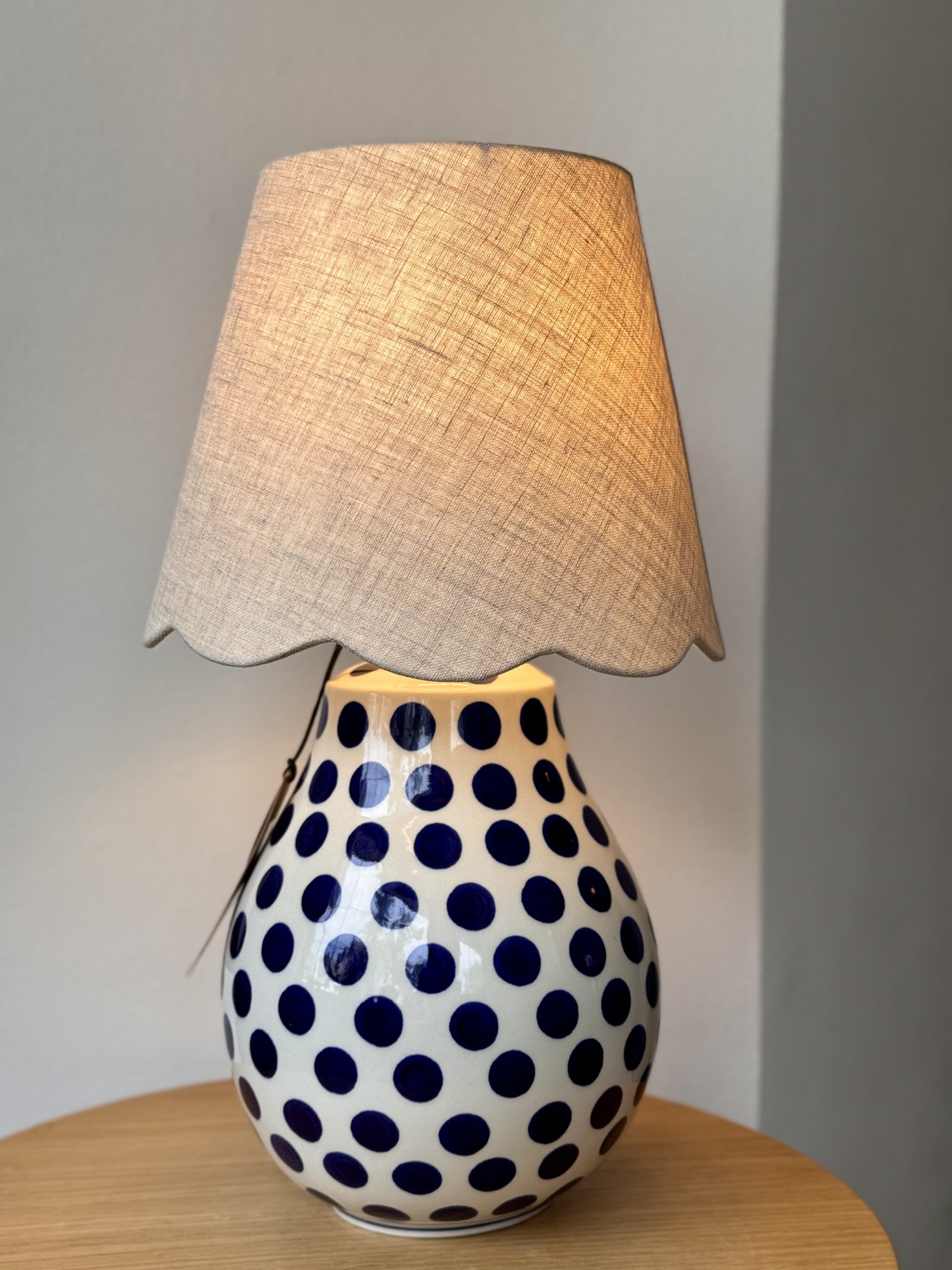 Lampa stołowa (G83) - 36X Grochy - obrazek 5