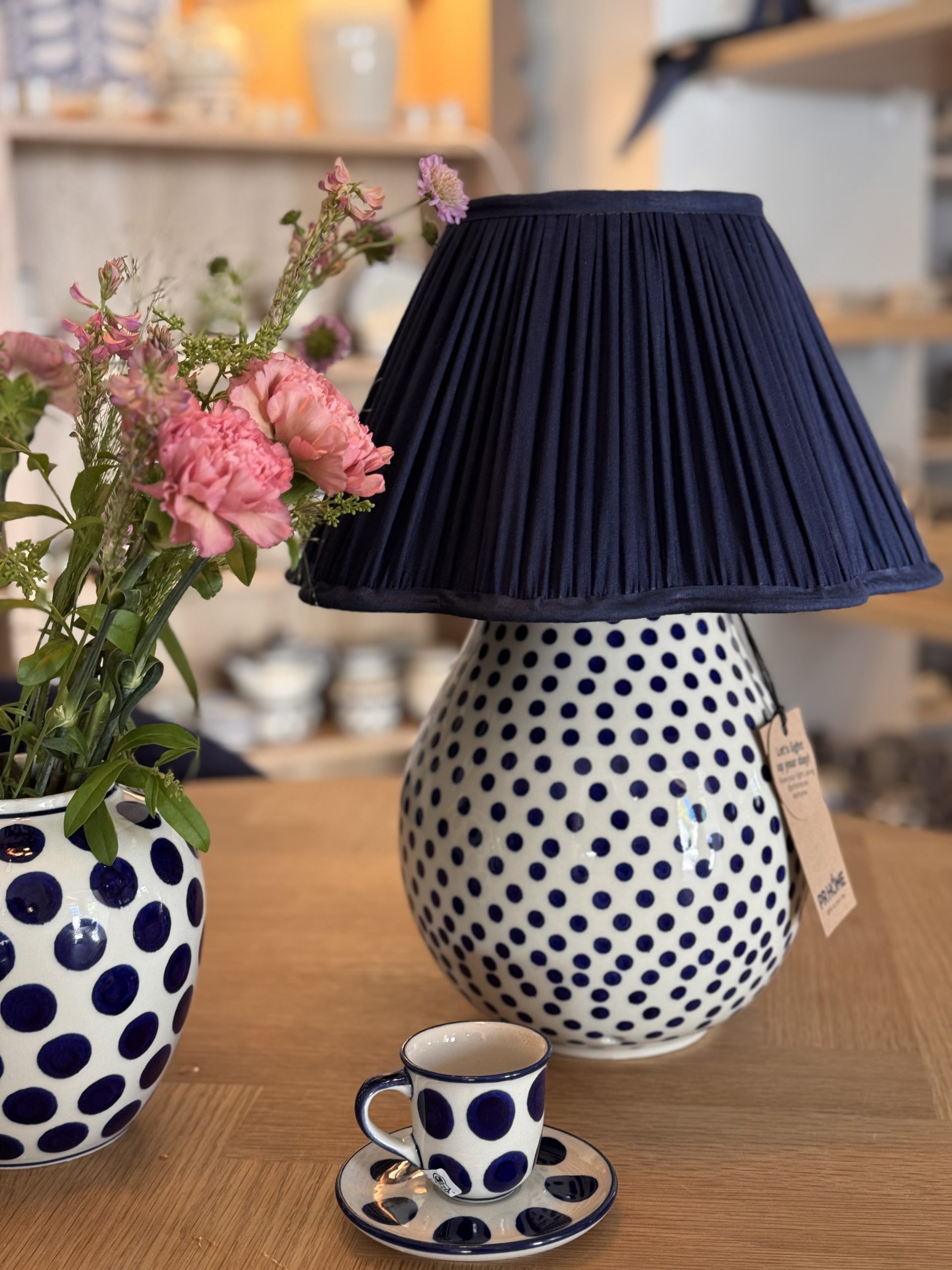 Lampa stołowa (G83) – 61X Kropki - obrazek 4