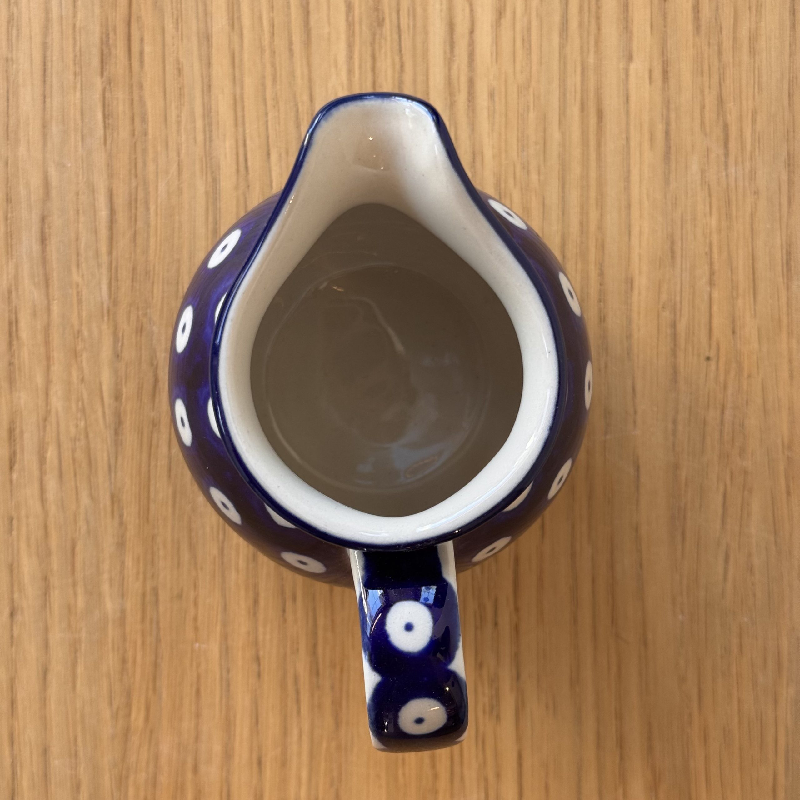 Dzbanek, mlecznik (286) - 200 ml - 70A Klasyczne kropki - obrazek 3