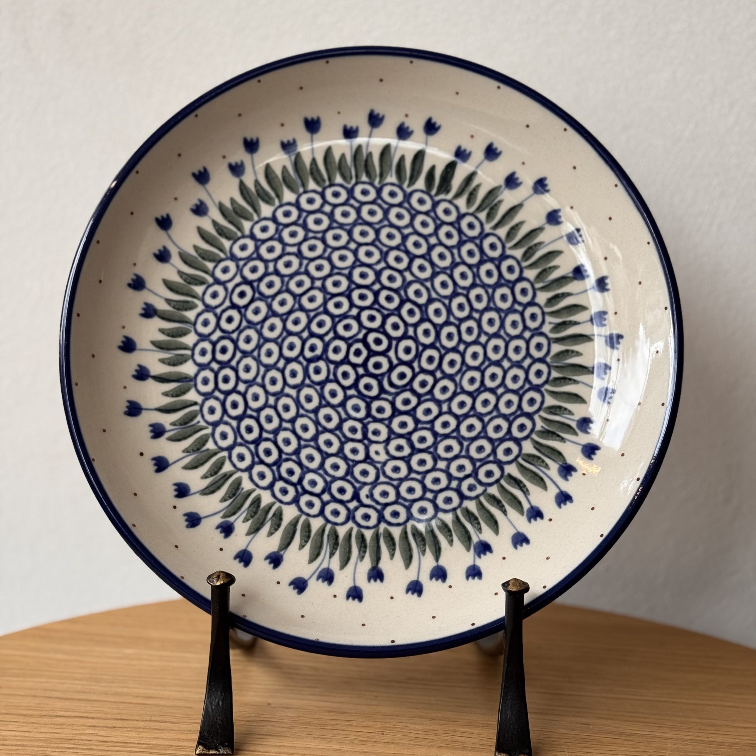 Talerz (086) - śr 20 cm - 490AX Tulipany