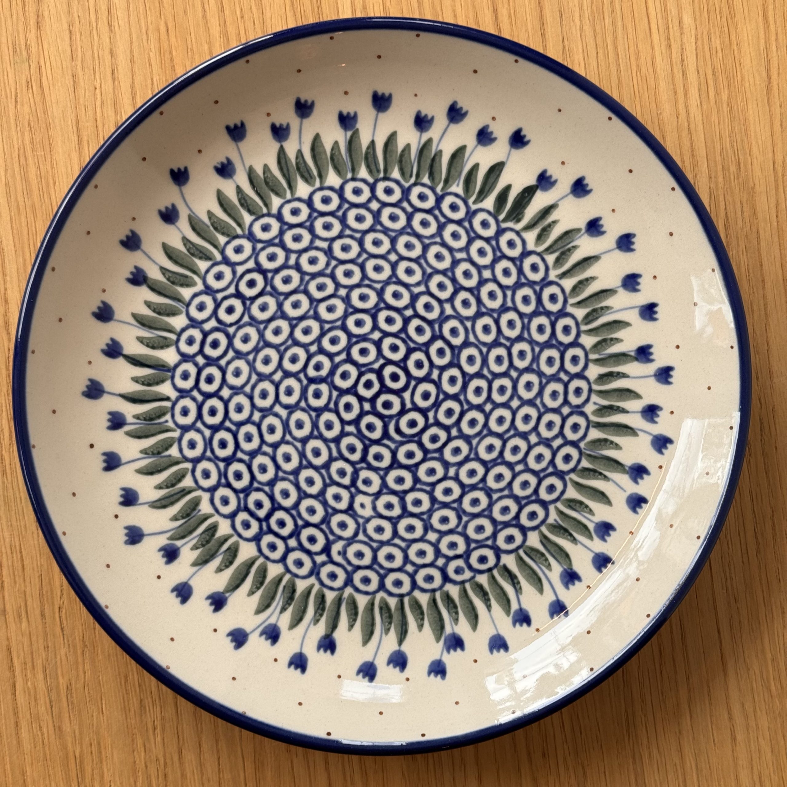 Talerz (086) - śr 20 cm - 490AX Tulipany - obrazek 5