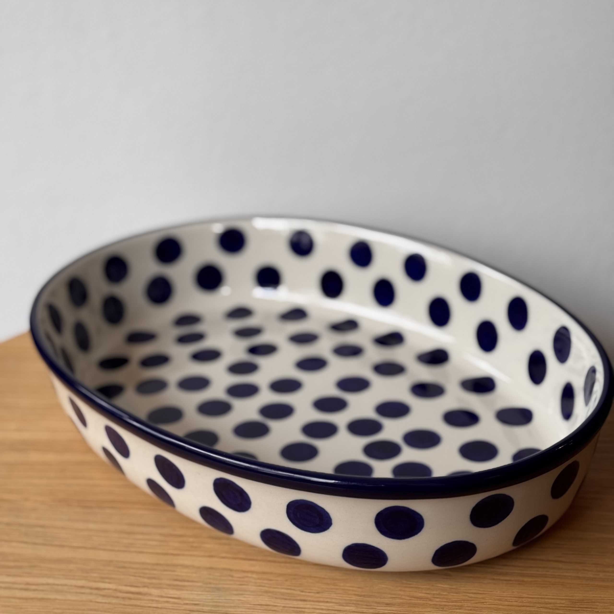 Półmisek (296) - 36 cm x 27,5 cm - 6X Grochy - obrazek 3