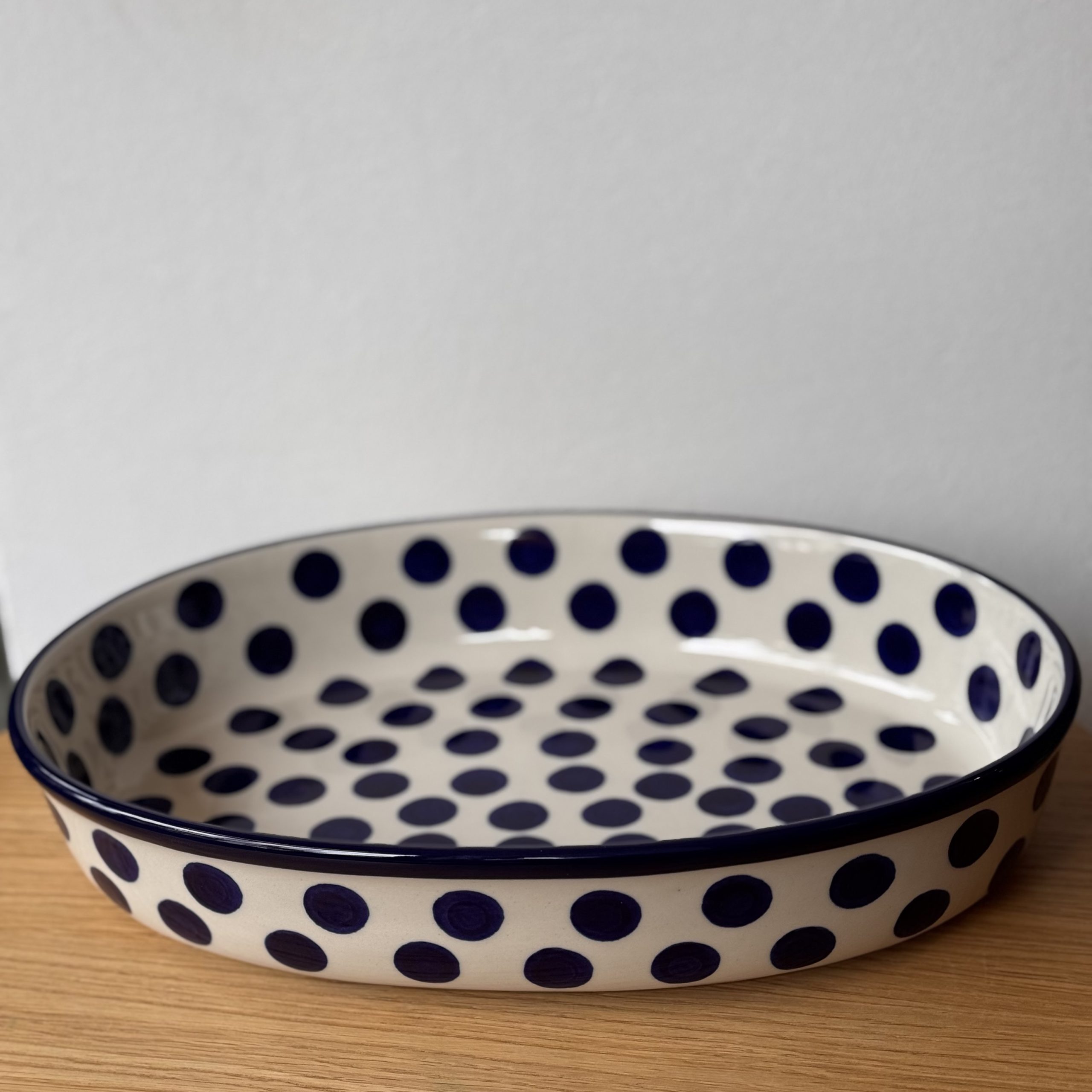 Półmisek (296) - 36 cm x 27,5 cm - 6X Grochy - obrazek 4