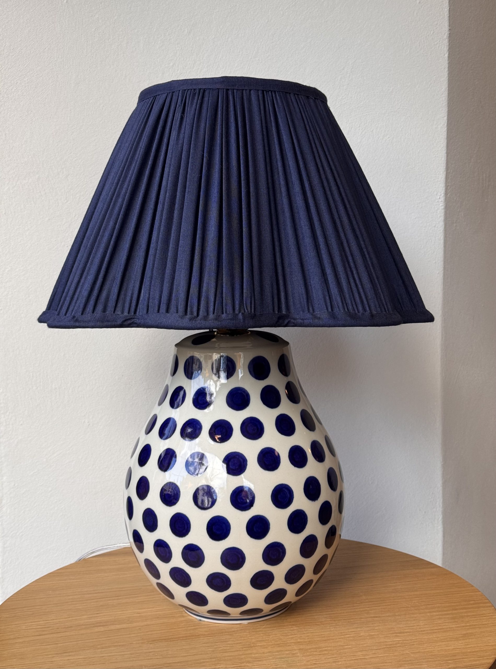 Lampa stołowa (G83) M - 36X Grochy